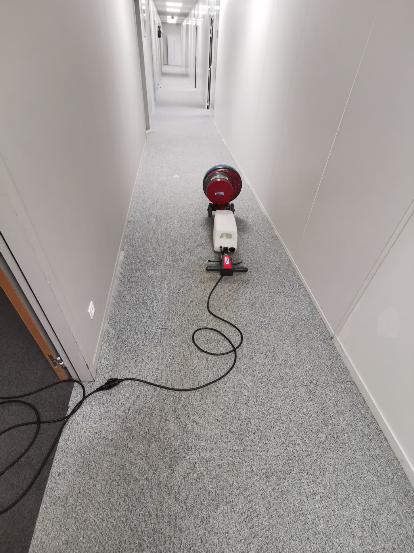 Nettoyage de 300 mètres carrés de moquette chez Akkodis à Toulouse